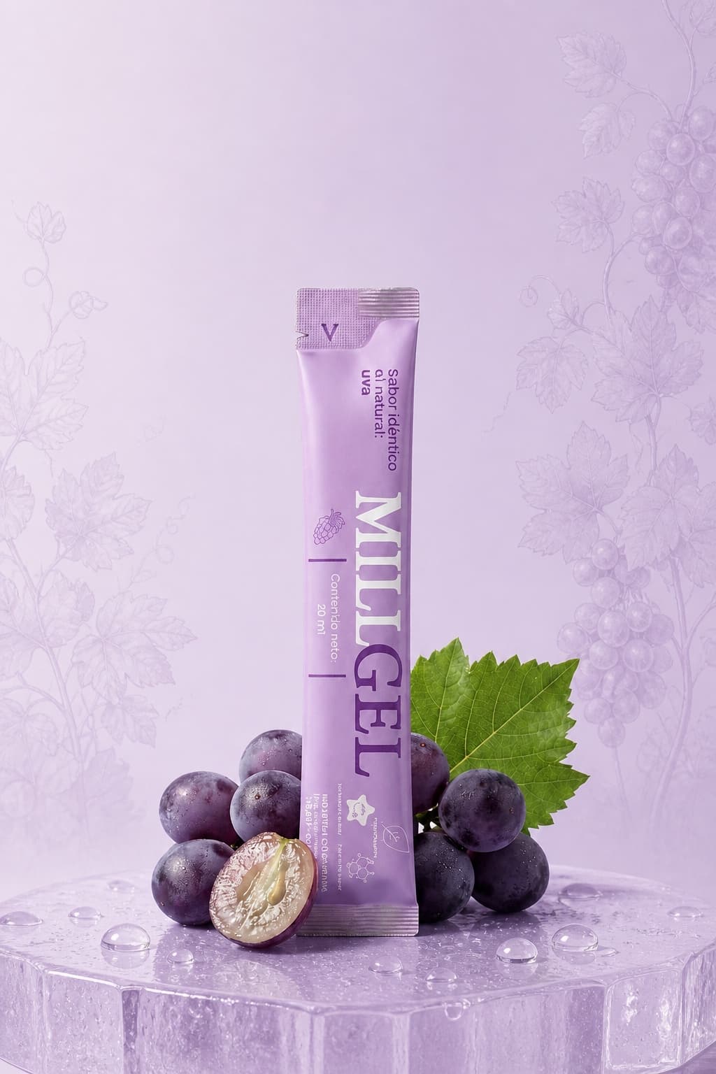 Imagen editorial de Millgel para la sección de productos